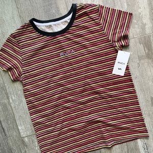 ๐ฅ๐ฅRVCA - RUFF STRIPE TEE๐ฅ๐ฅ